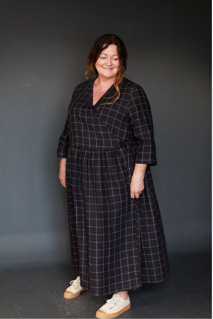 Merchant & Mills, Etta Wrap Dress PDF Pattern, UK sizes 18-28