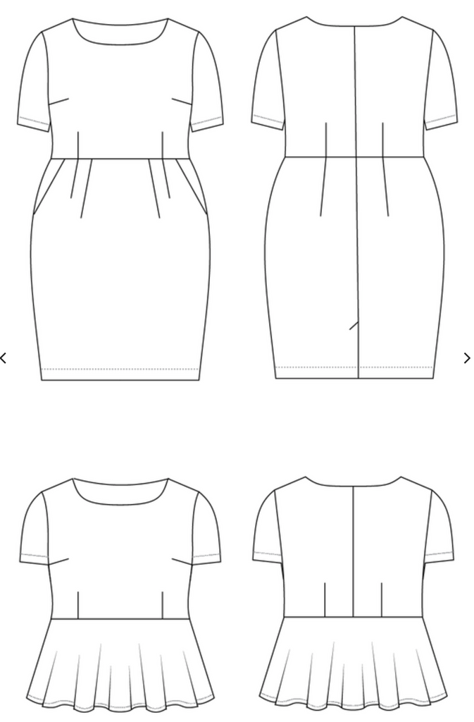 Rivermont Dress Pattern, Cashmerette – Lakes Makerie