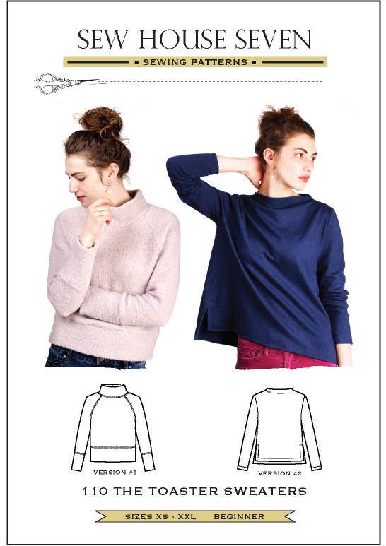 Sew House Seven, Toaster Sweaters Pattern - Lakes Makerie - Minneapolis, MN