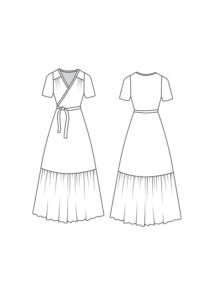 Friday Pattern Co., the Westcliff Dress sewing pattern - Lakes Makerie - Minneapolis, MN