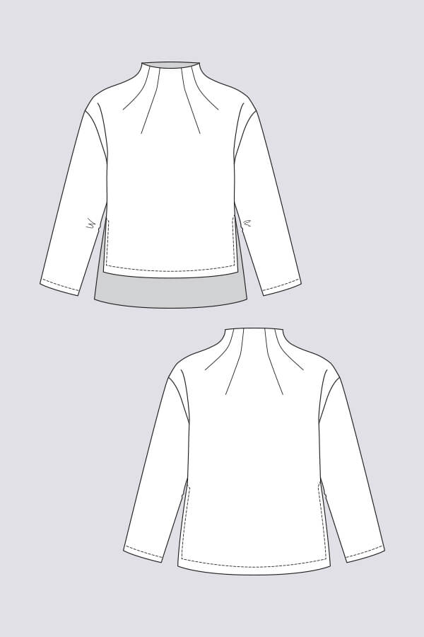 Named Clothing, Talvikki Sweater Pattern - Lakes Makerie - Minneapolis, MN