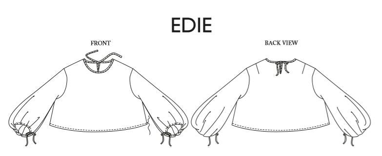 Merchant &amp; Mills, The Edie Top or Dress Paper Pattern