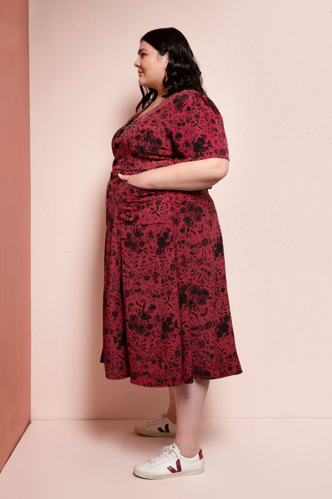 Friday Pattern Co., the Hughes Dress Sewing Pattern