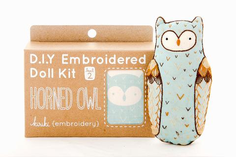 Kiriki D.I.Y Embroidered Doll Kits - Lakes Makerie - Minneapolis, MN