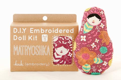 Kiriki D.I.Y Embroidered Doll Kits - Lakes Makerie - Minneapolis, MN