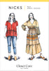 Closet Core Patterns, Nicks Dress & Blouse Paper Pattern - Lakes Makerie