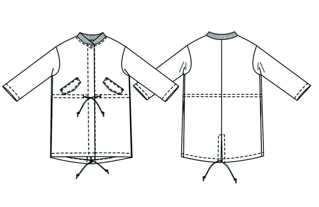Merchant & Mills, TN31 Parka PDF sewing pattern