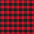 Mammoth Flannel  Check Cotton Flannel Fabric- Red and black, 1/2 yard - Lakes Makerie - Minneapolis, MN
