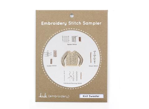 Kiriki Embroidery Stitch Samplers