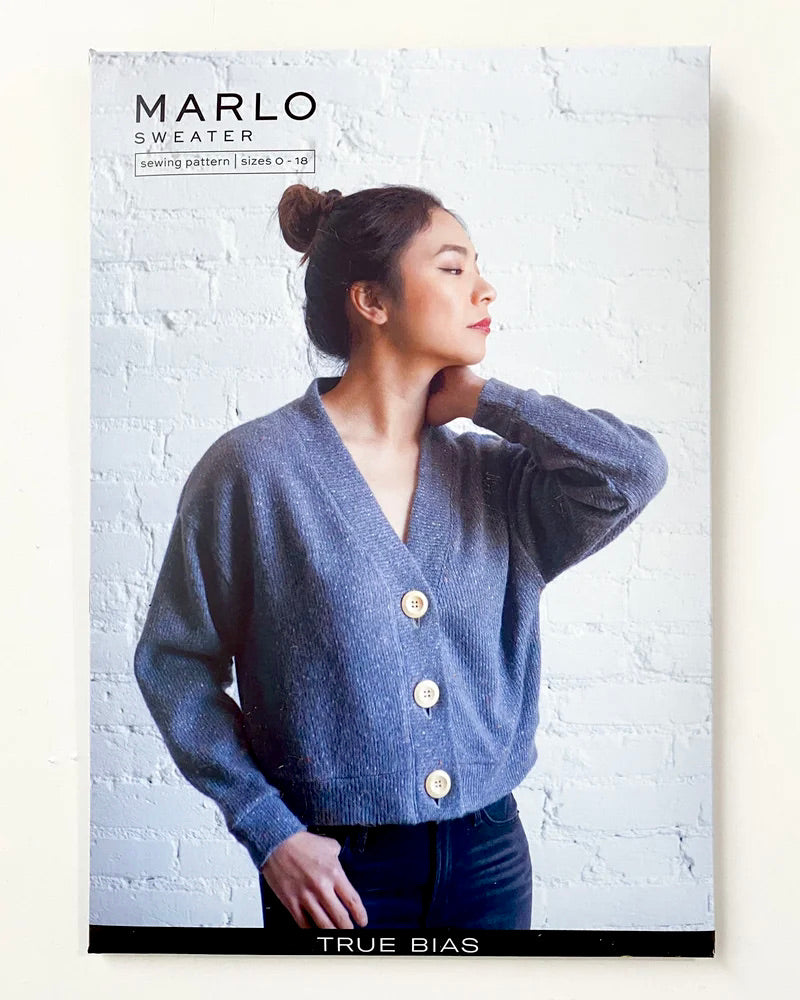 True Marlo Sweater Pattern, two size ranges