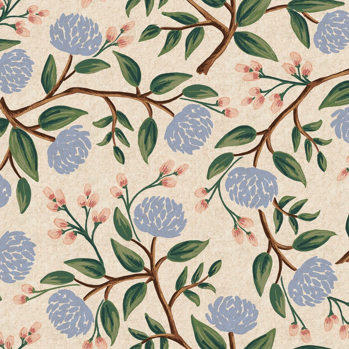 Rifle Paper Co. Amalfi, Lively Floral in Coral – Lakes Makerie