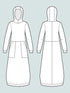 Assembly Line, Hoodie Dress Pattern, two size ranges, Sweden, - Lakes Makerie